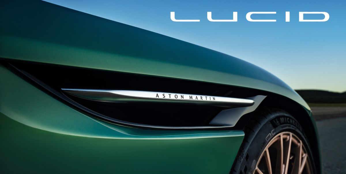 Lucid's Leading Powertrain Technology Leads Aston Martin to an Electric Future